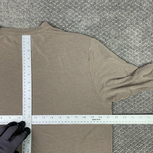 NOBULL Shirt Men's Large Performance Stretch Gym Running Base Layer Long Sleeve - Picture 6 of 8